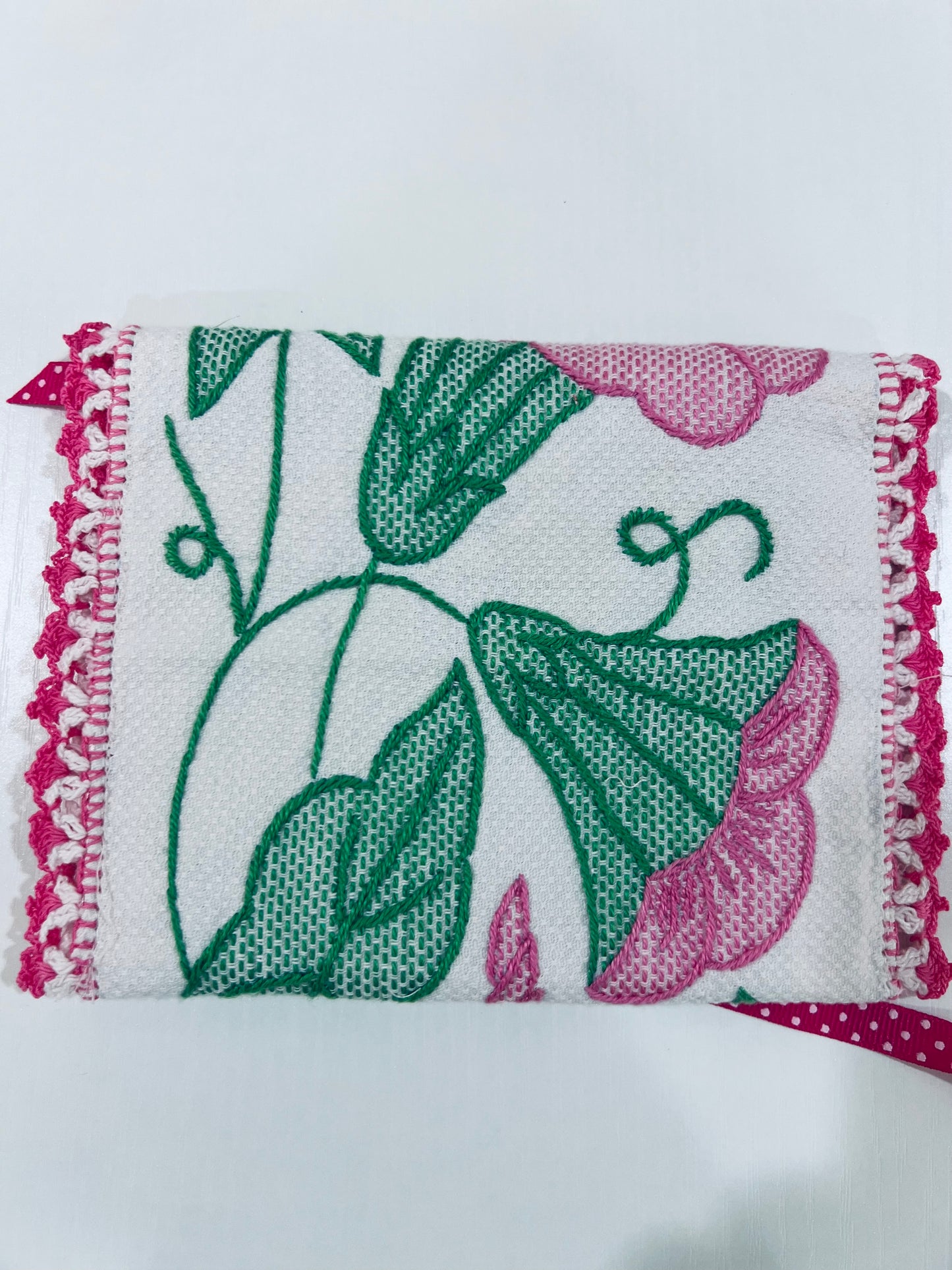 Lovely applique tarot card holder