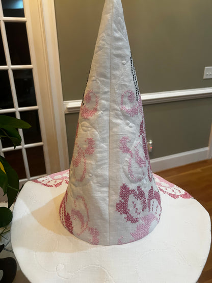 Pink and Plum witches hat